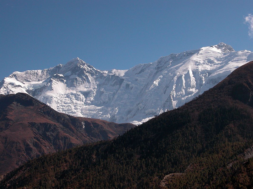 Annapurna 12 09 Annapurna II and Annapurna IV From Braga